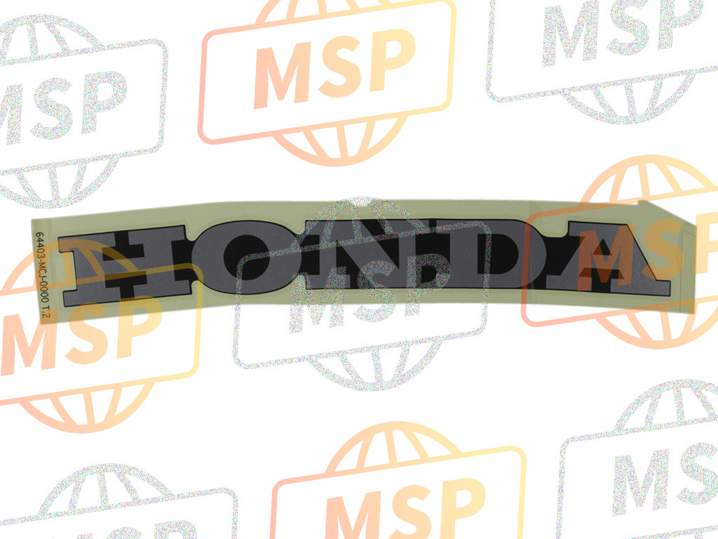 64403MCJ000ZB, Marque , R. Carénage Inférieur TYPE2 (TYPE2), Honda, 1