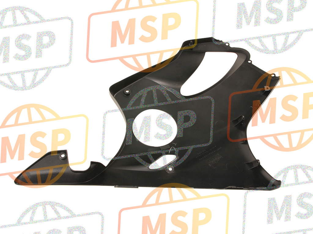 64450MBWN40ZB, Cowl Set, L. Lower (Wl) *TYPE2 * (TYPE2 ), Honda, 2