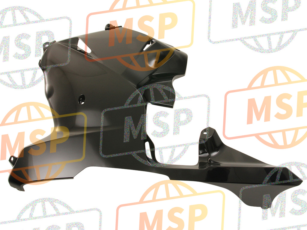 64450MFJA50ZA, Cowl Assy., L. Under *NHB01* (NHB01 Graphite Black), Honda, 1