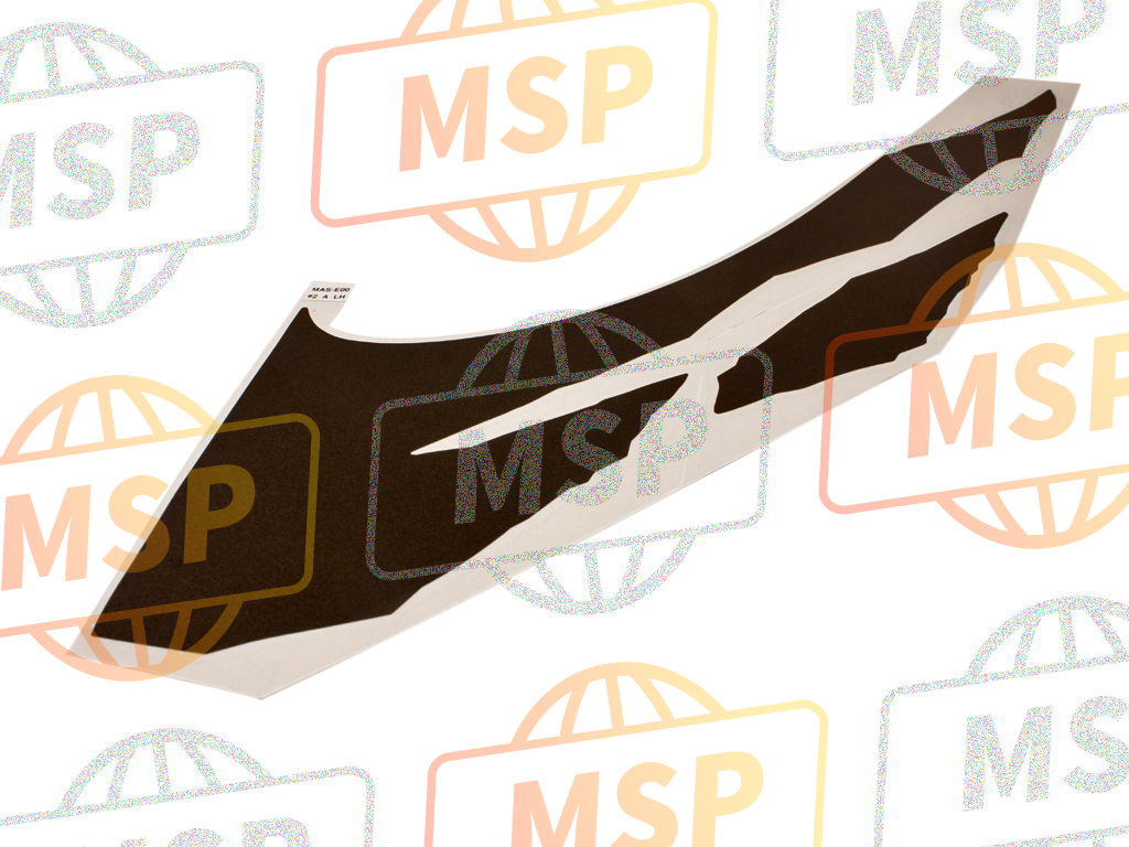 64451MASE00ZB, Stripe A, L. Lower Cowl (###) *TYPE2* (TYPE2 ), Honda, 1
