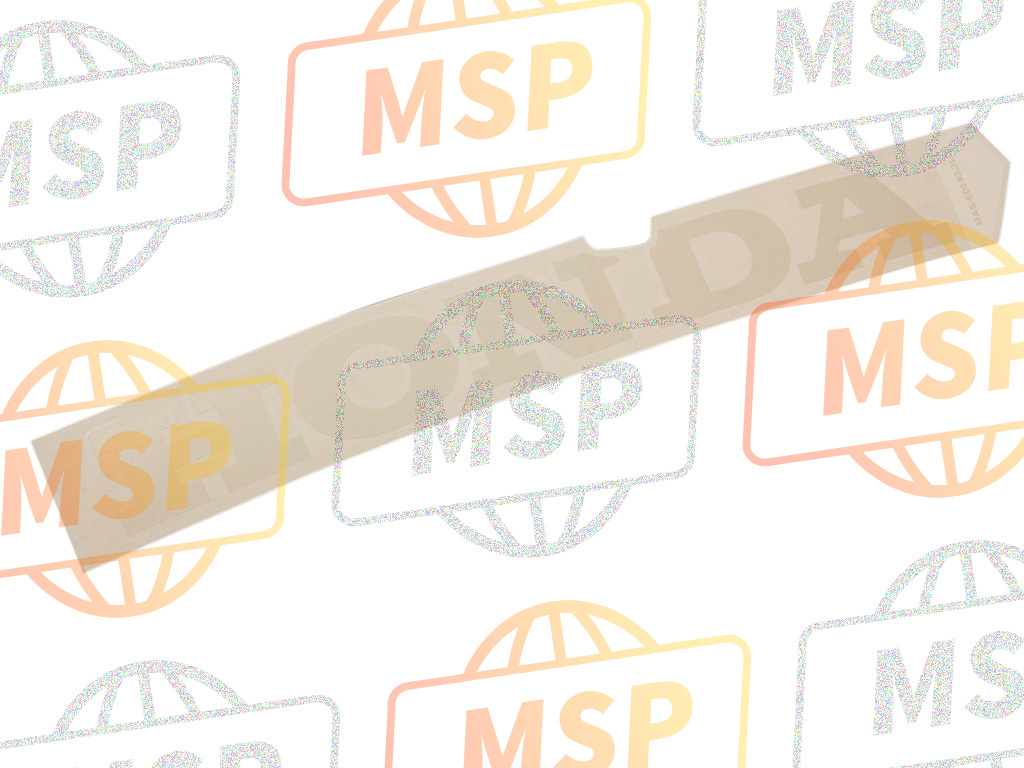 64453MASE00ZB, Mark, L. Lower Cowl (###) *TYPE2*, Honda, 1