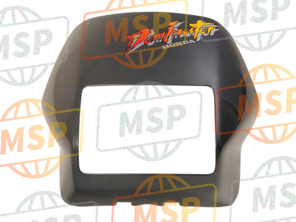 64550KBK750ZA, Fairing Assy., Fr. (Wl) *NH206M * (NH206M Medium Gray Metallic), Honda, 1