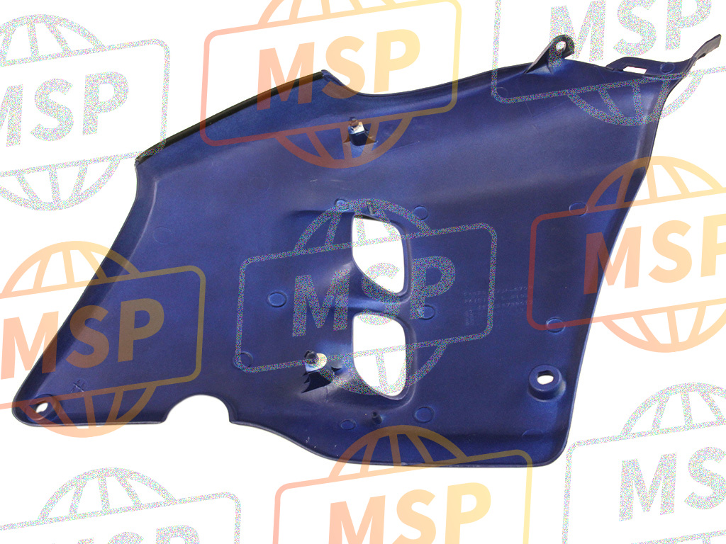 64650KW3610ZA, Fairing Set, L. Side (Wl) *PB171MU/TYPE1 * (PB171MU/TYPE1 Trad Blue METALLIC-U/TYPE1), Honda, 2