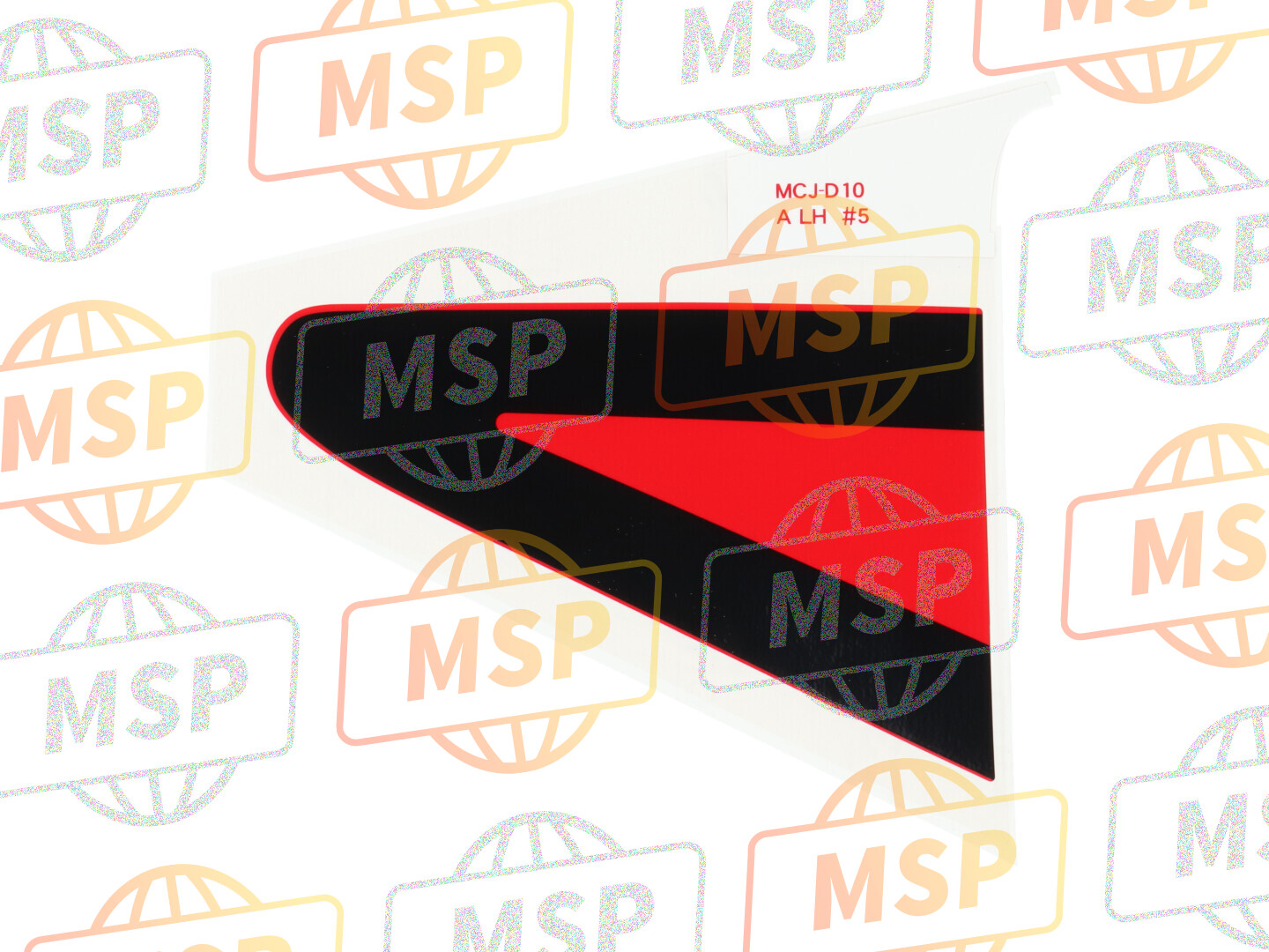 64812MCJD10ZA, Stripe A, L. Lower Cowl *TYPE5 * (TYPE5 ), Honda, 1