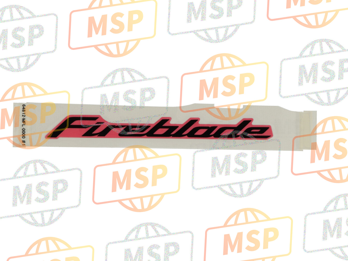 64812MFL000ZA, Mark (Fireblade) *TYPE1*(TYPE1 ), Honda, 1