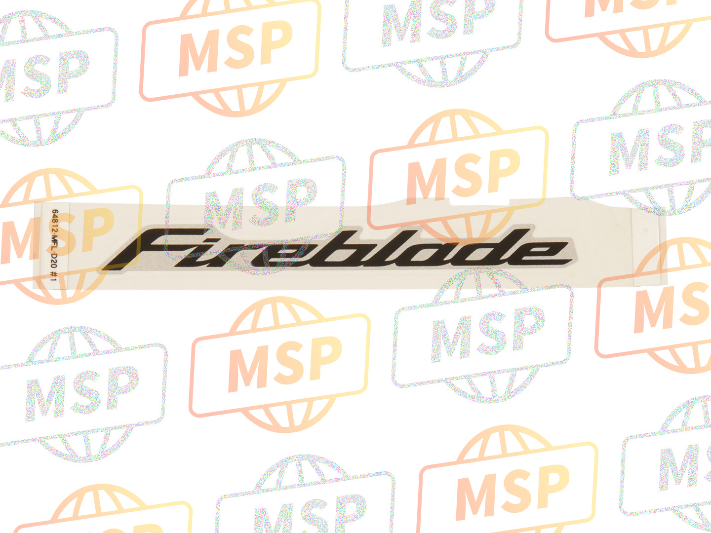 64812MFLD20ZA, Marke (Fireblade) *TYPE1*, Honda, 1