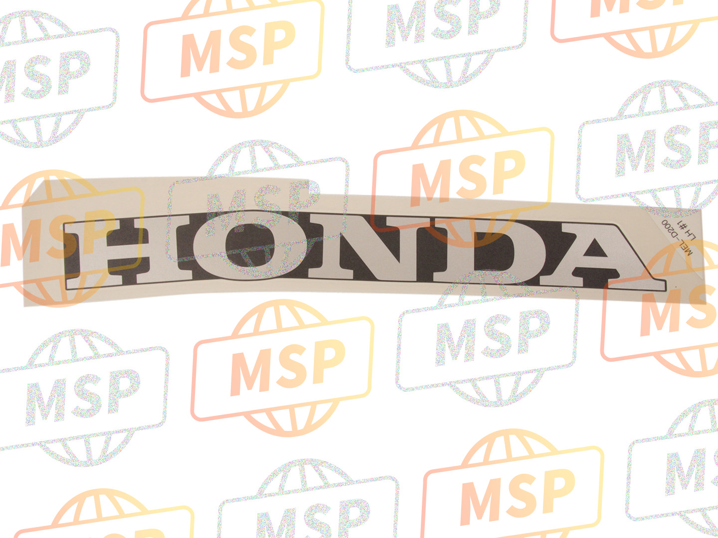 64825MELD20ZA, Mark, Under Cowl (Honda) *TYPE1 * (TYPE1 ), Honda, 1