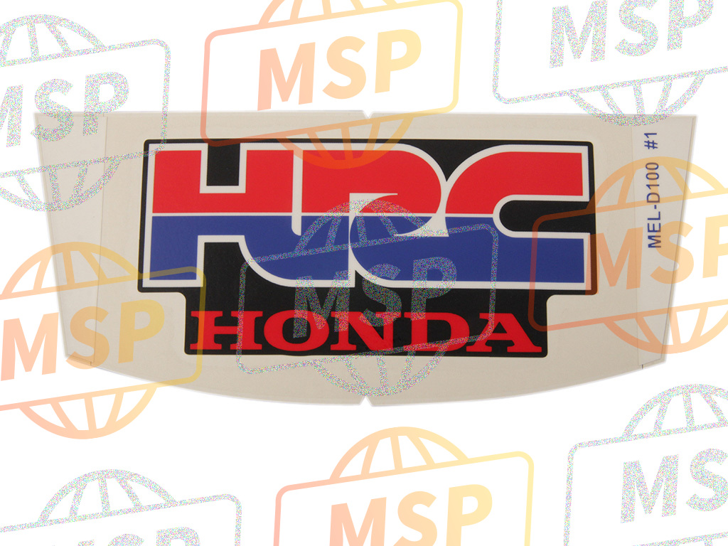 64841MELD10ZA, Marca,  Carenado Asiento T, Honda, 1