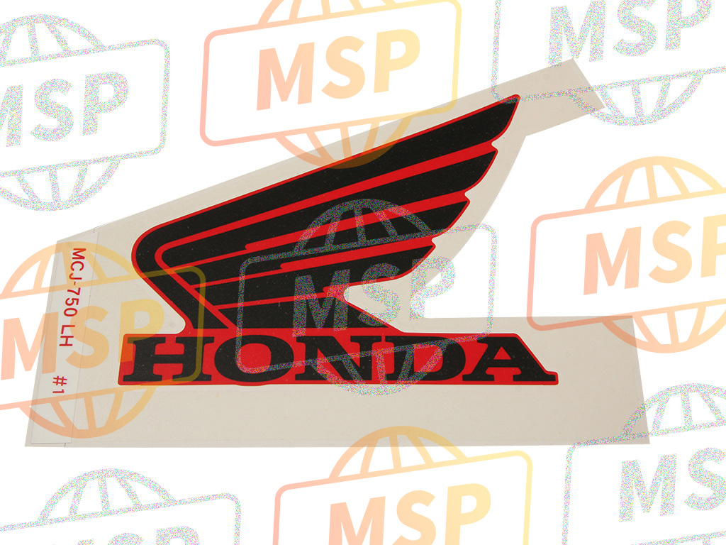 64852MCJ750ZA, Marque De Reservoir D'Ess, Honda, 1