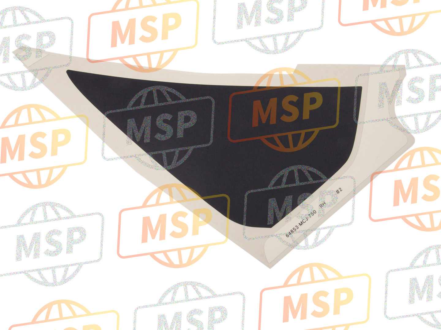64853MCJ750ZB, Franja,  Tanque De Combust, Honda, 1
