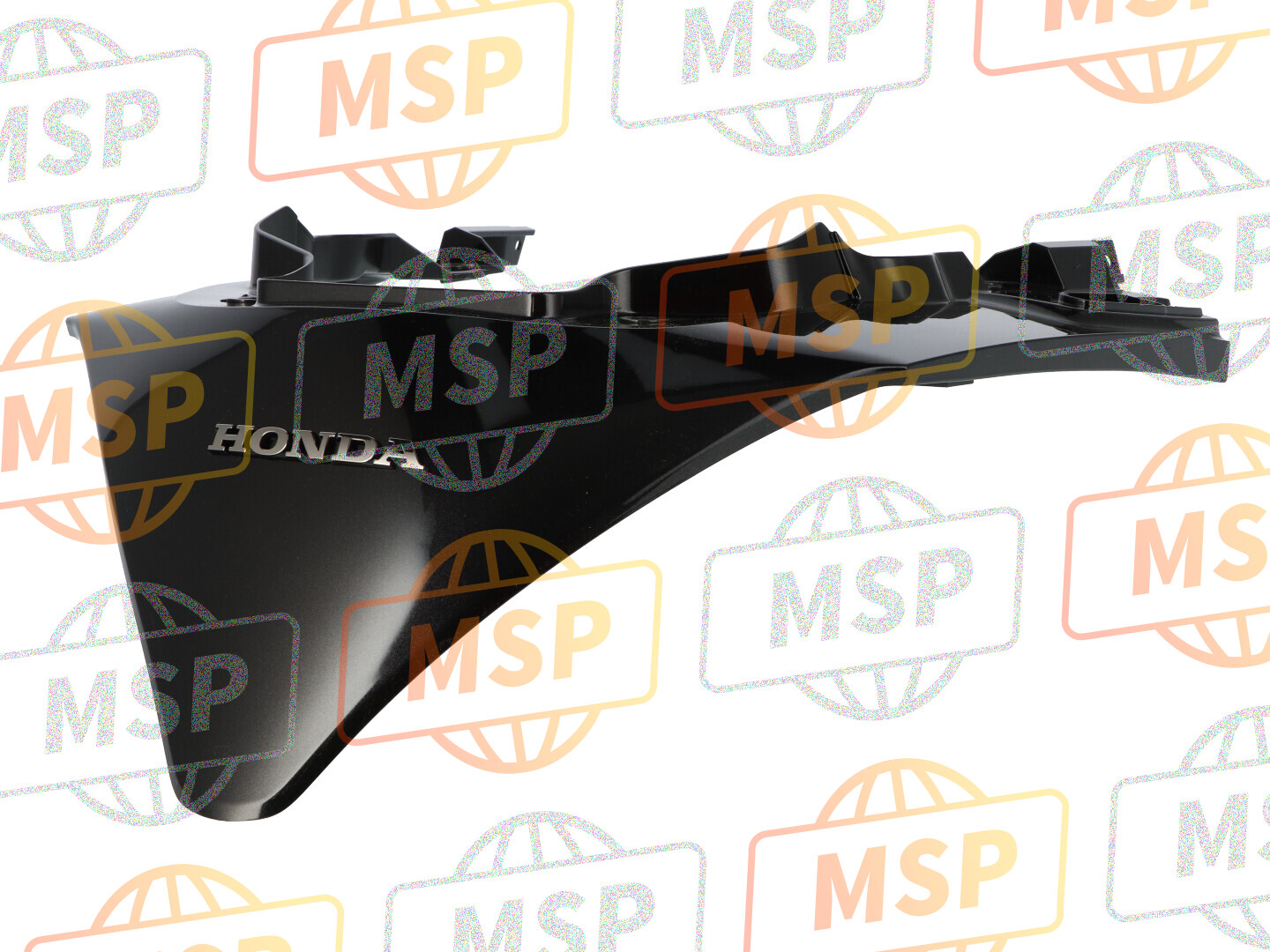 77210MCS760ZH, Cowl Set, Rr. (Wl) *NHA64P* (NHA64P Pearl Cosmic Black), Honda, 1