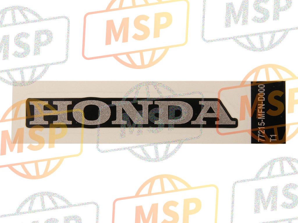 77215MFND00ZA, Marchio (Honda) *TYPE1*, Honda, 1