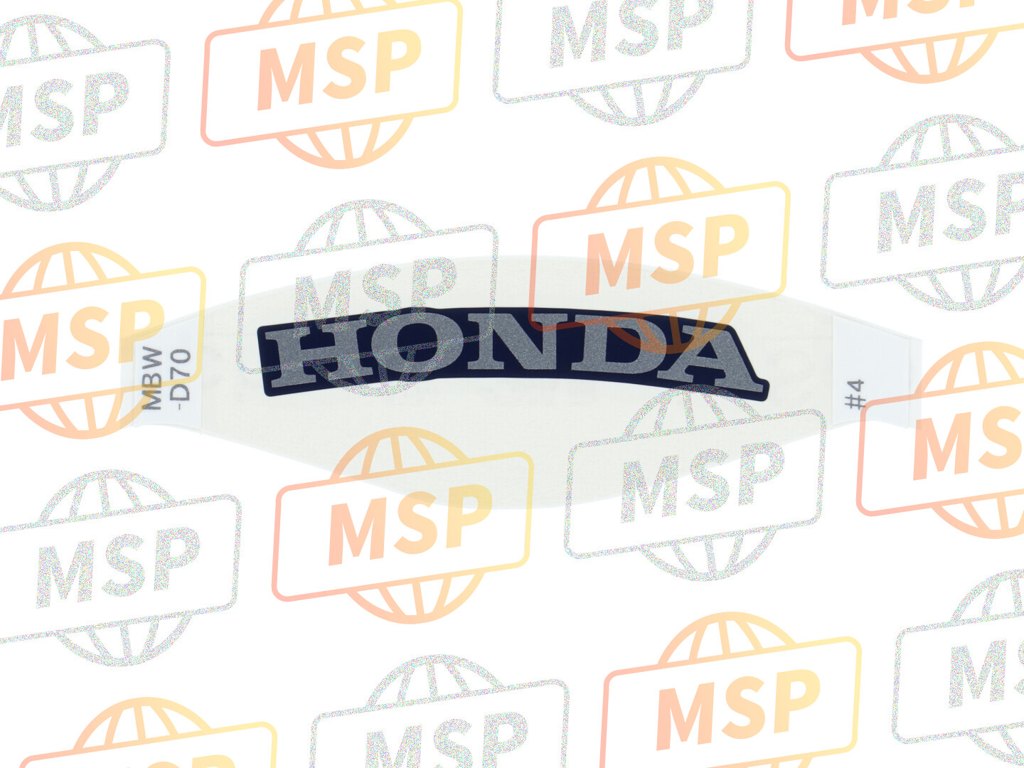 77217MBWD70ZA, Marque D'Auvent Ar. (Hond, Honda, 1