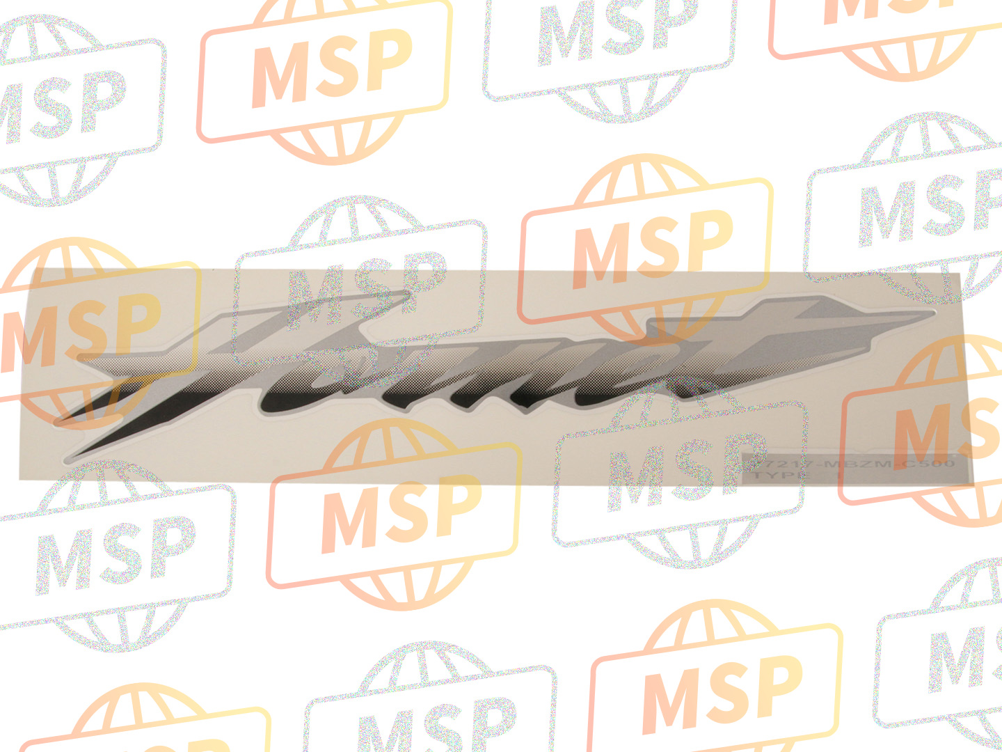 77217MBZC50ZA, Marchio Cappottatura Post, Honda, 1