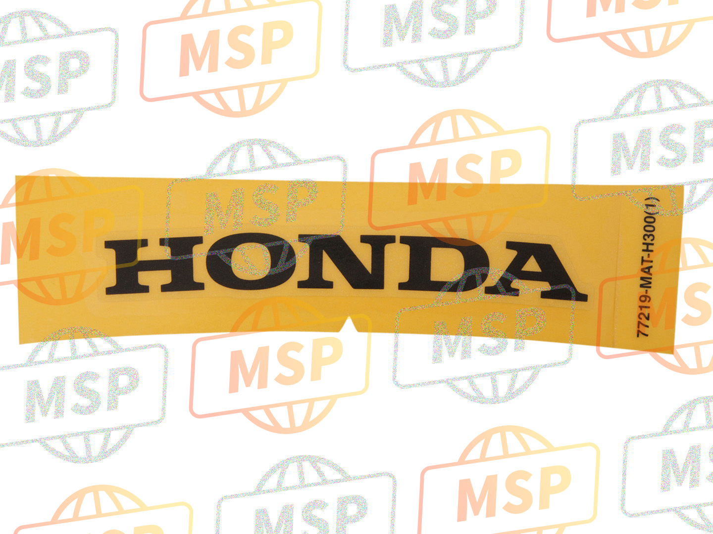 77219MATH30ZA, Repere A. Moulure De Sieg, Honda, 1