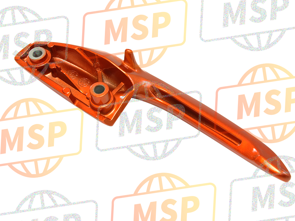 77340MFAD00ZE, Rail , L Rr Grab YR254M (YR254M Orange Métallique Bombay), Honda, 2