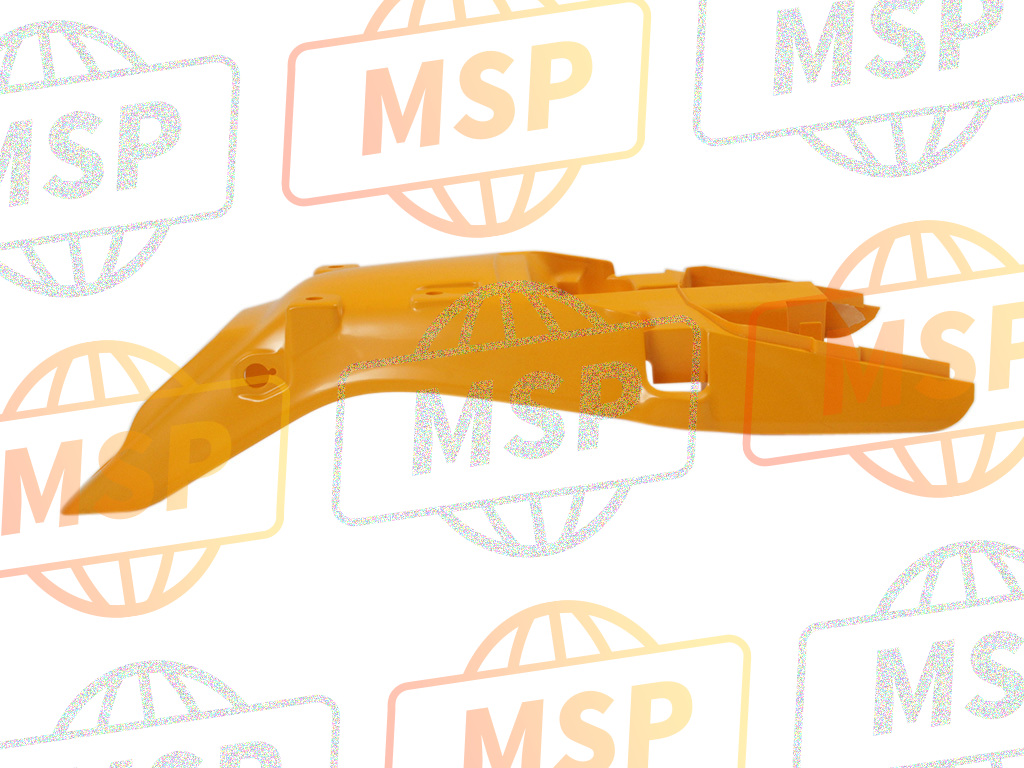 80101MAK000ZC, Kotflügel ,  Rr.  Y132R (Y132R Beak Yellow), Honda, 3