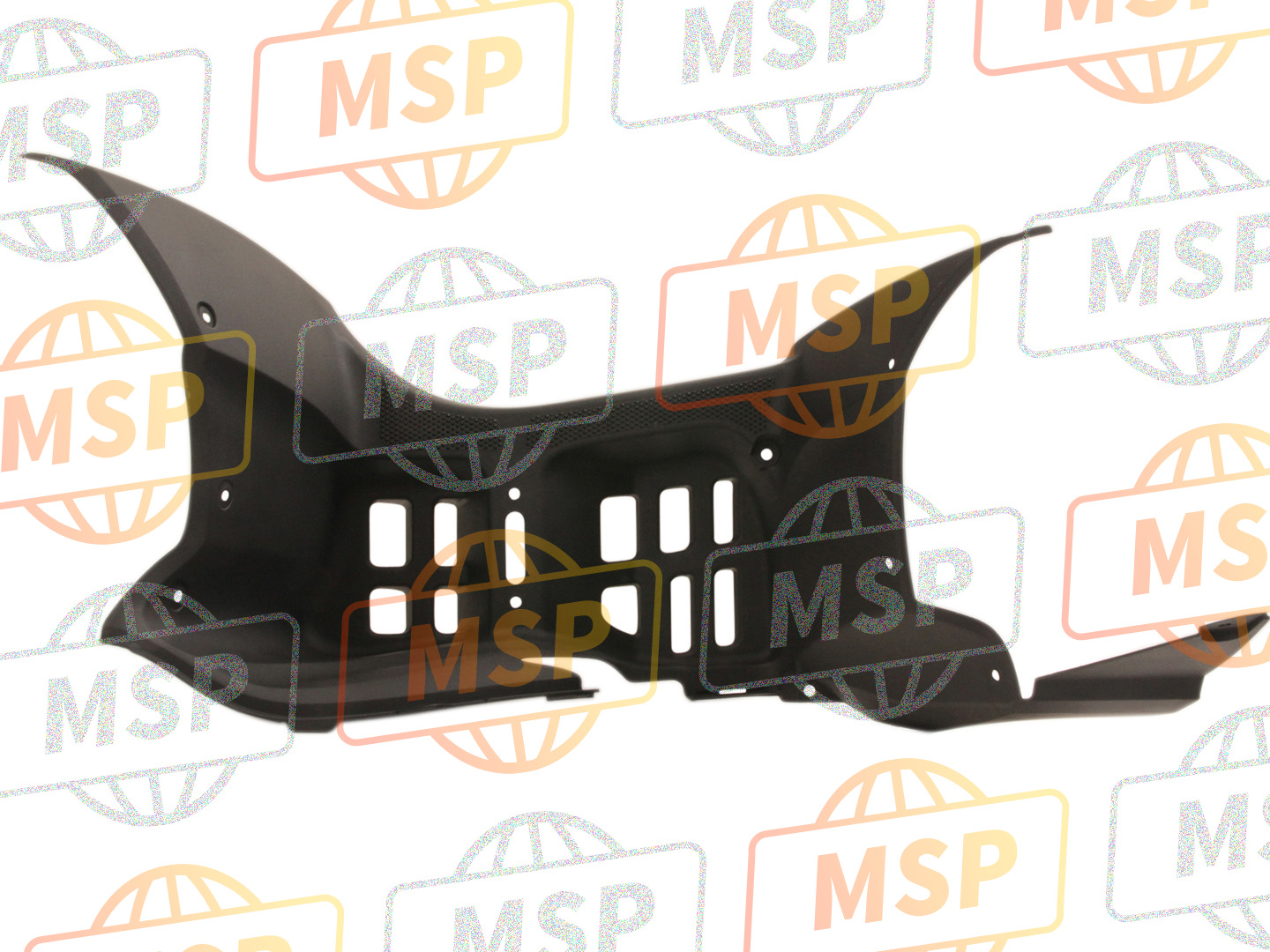 80122HP5600ZA, Mudguard, L. Center *NH1 * (NH1 Black), Honda, 3