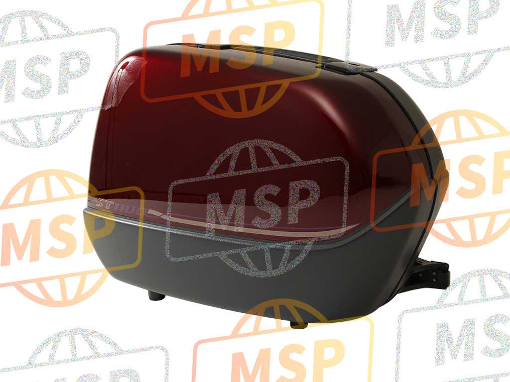 81200MAJG50ZA, Saddlebag Assy., R. (Wl) *TYPE14 * (TYPE14 ), Honda, 2