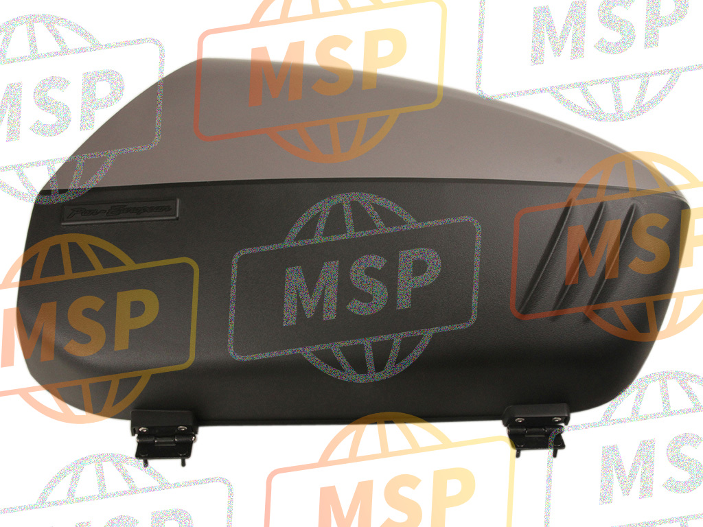 Cover Comp R 81205MCSG00ZB Cover Comp., R. Saddlebag *NH478M * (NH478M Tower Silver ...
