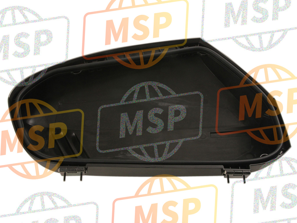 Cover Comp R 81205MCSG00ZB Cover Comp., R. Saddlebag *NH478M * (NH478M Tower Silver ...