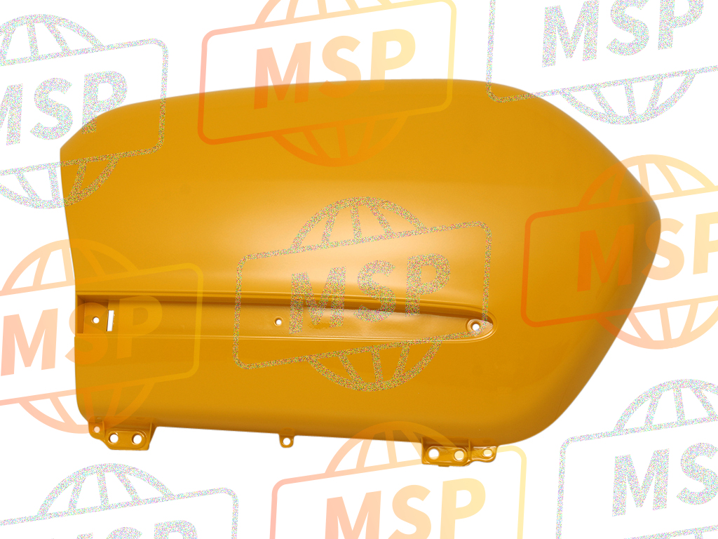 81221MCA000ZD, Lid, R. Saddlebag *Y130P * (Y130P Pearl Hot Rod Yellow), Honda, 1