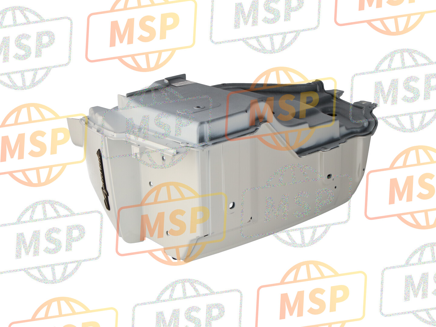 81410MW5670ZL, Body Comp., L. Saddlebag *NH326P * (NH326P Pearl Glacier White), Honda, 4