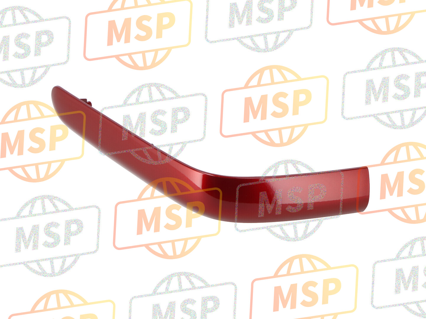 81471MCA000ZC, Moulage , L. Rr. Sacoche R259P (R259P Rouge Canyon Perle), Honda, 1