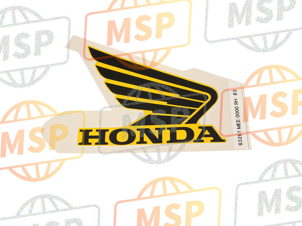 83261MEE000ZC, Marca,  Protector Superior, Honda, 1