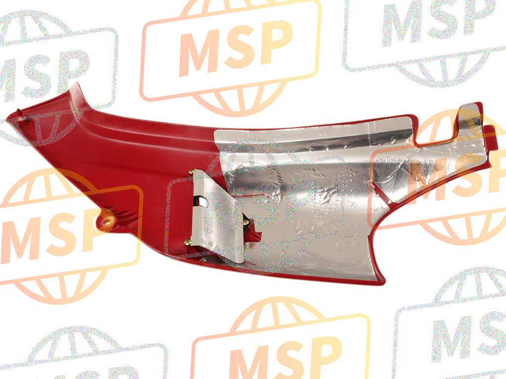 83500MAN600ZC, Cover Assy., R. Side *R201 * (R201 Magna Red), Honda, 2