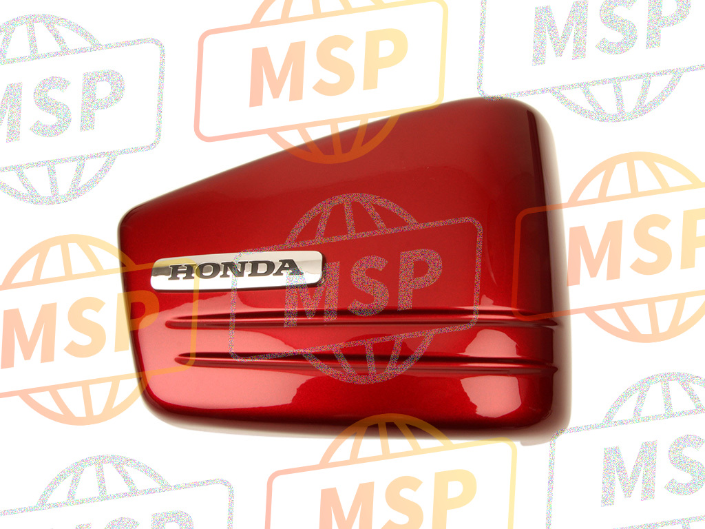 83510MCH830ZD, Cover Set, R. Side (Wl) *R274M * (R274M Durango Red Metallic), Honda, 1