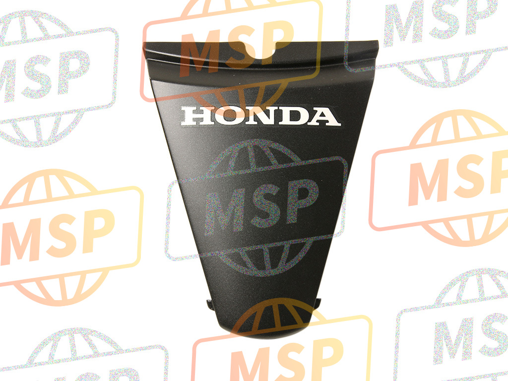 83520KPP860ZG, Cowl Set, Rr. Center (Wl) *NH436M * (NH436M Mat Gunpowder Black Metallic), Honda, 1