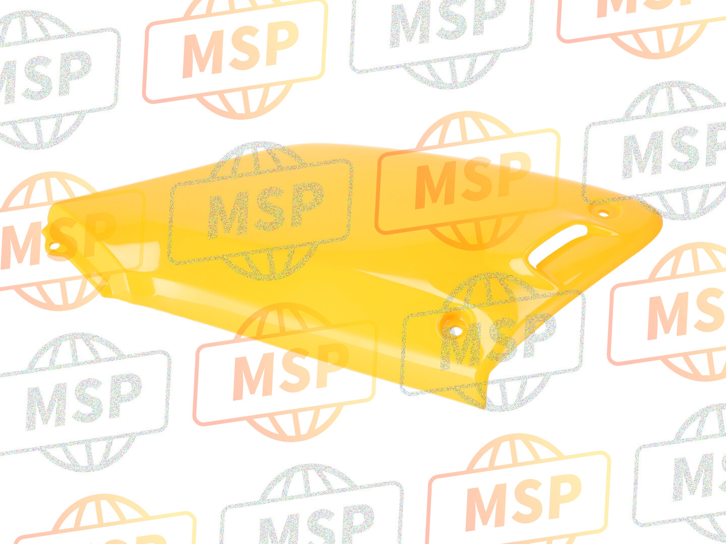 83600HM7A00ZE, Cover, R. Fuel Tank Side *Y151R * (Y151R Star Burst Yellow), Honda, 1