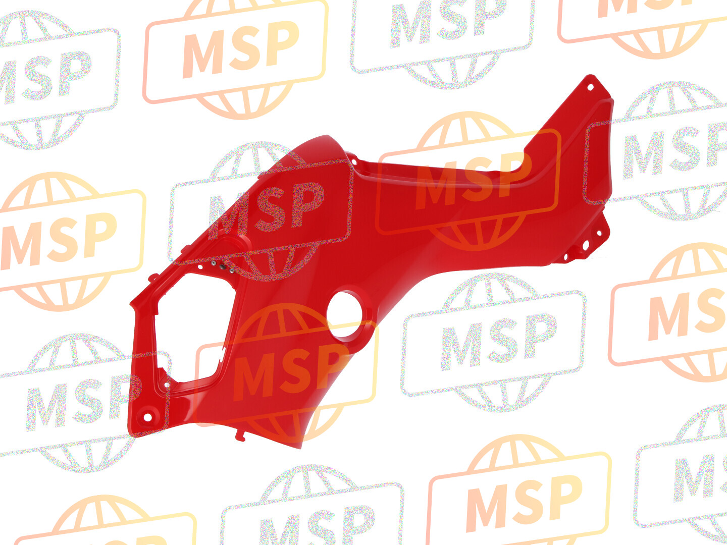 83600HN5M40ZB, Cover, L. Tank Side (Wol) * R232 * (R232 Patriot Red), Honda, 1