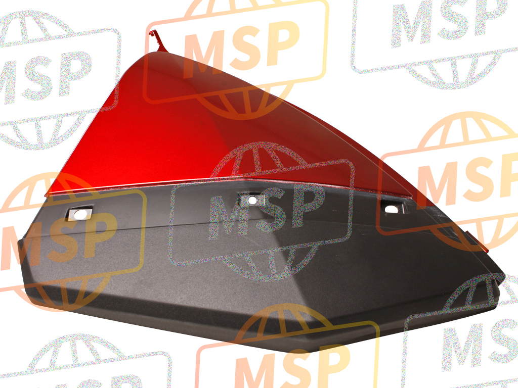 83600MFND40ZA, Cover, R. Side * R320P*(R320P Pearl Siena Red), Honda, 1