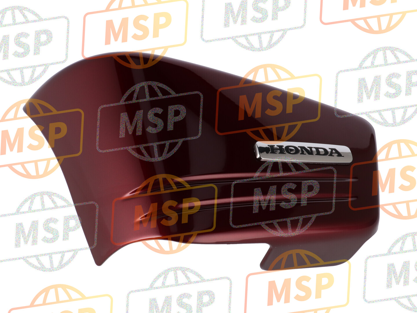 83610MCH830ZH, Cover Set, L. Side (Wl) *R287M * (R287M Bloodstone Red Metallic), Honda, 1