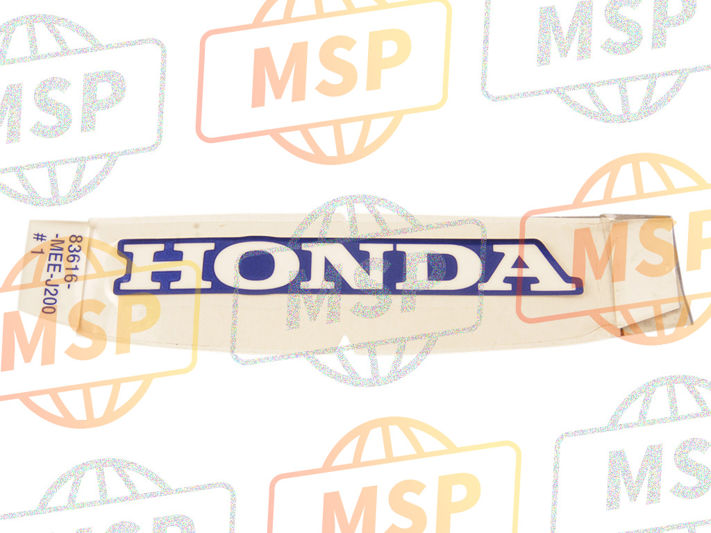 83616MEEJ20ZA, Marca,  Carenado Asiento T, Honda, 1