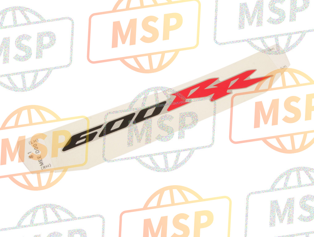 83617MEED00ZA, Mark, Rr. Seat Cowl *TYPE1 * (TYPE1 ), Honda, 1