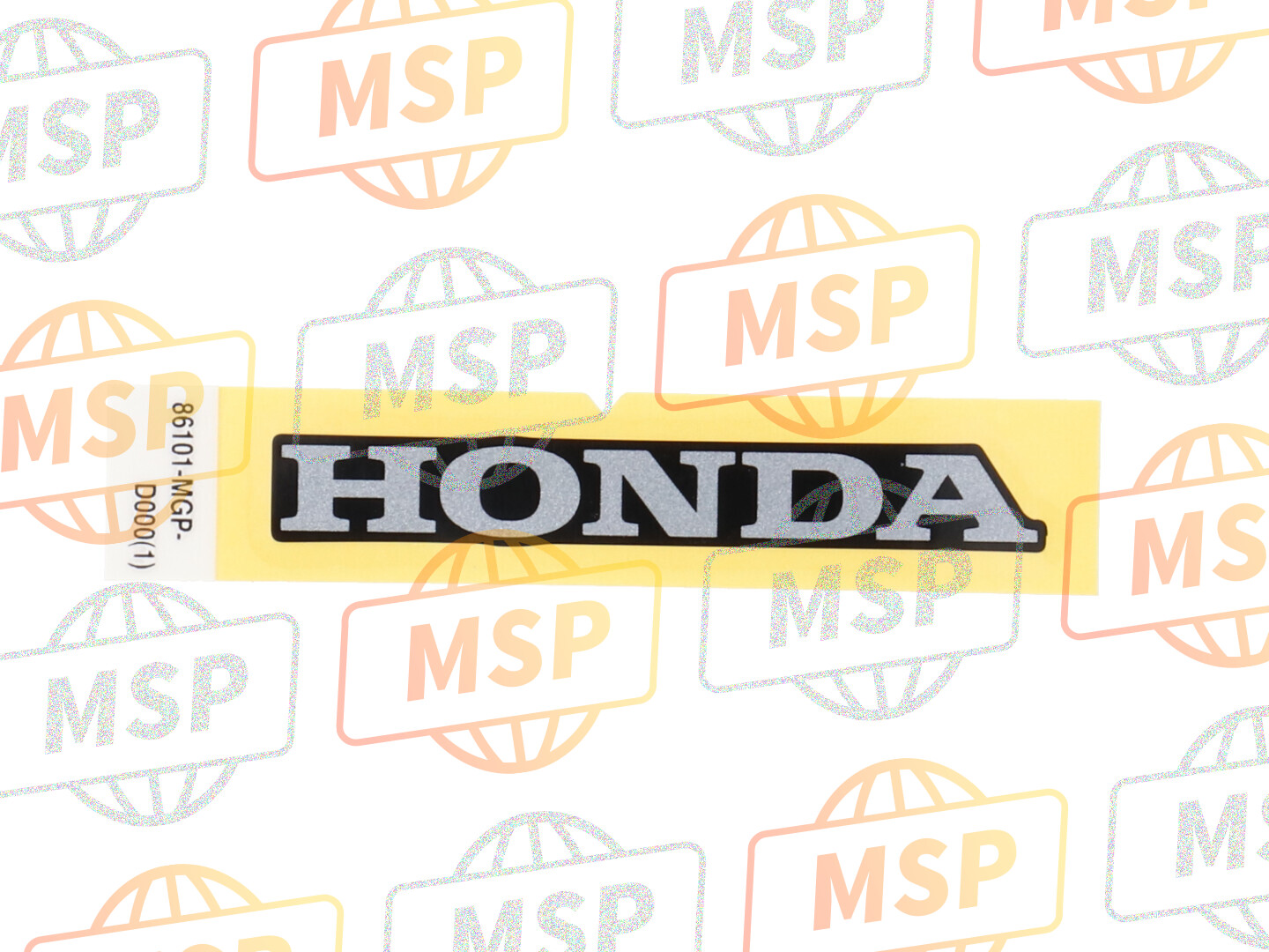 86101MGPD00ZD, Mark, Honda (70mm) *TYPE1* (TYPE1 ), Honda, 1