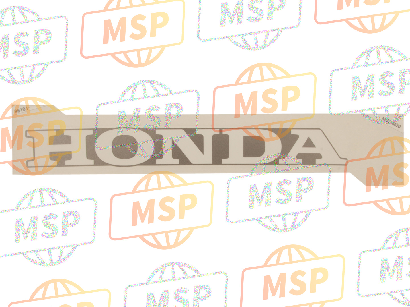 86101MGPM30ZB, Mark, Honda (250mm) *TYPE2* (R. Side) (TYPE2 ), Honda, 1