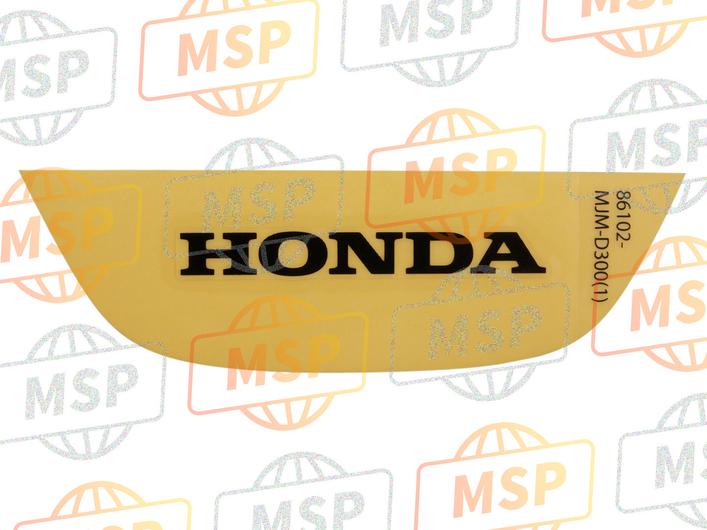 86102MJMD30ZA, Mark,HONDA*TYPE1*, Honda, 1