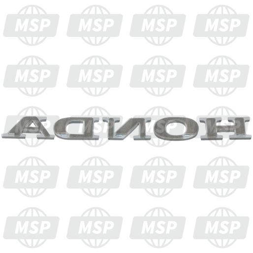 86102MKCA10, Emblem, Honda (100mm), Honda, 2