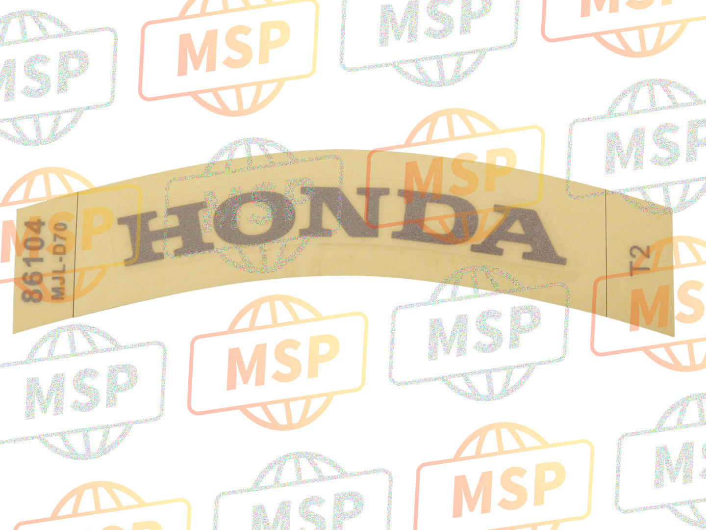 86104MJLD70ZA, Marchio Honda (70mm) *typ, Honda, 1