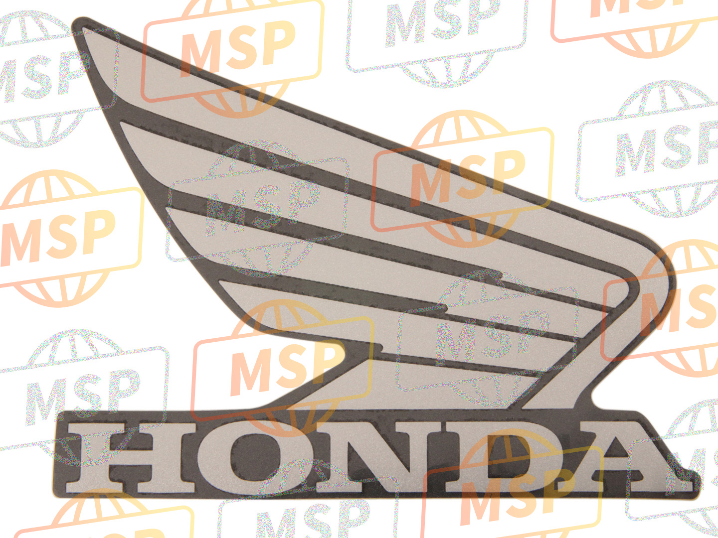 86201K26B00ZC, Marque D'Aile D. (80mm) *, Honda, 1