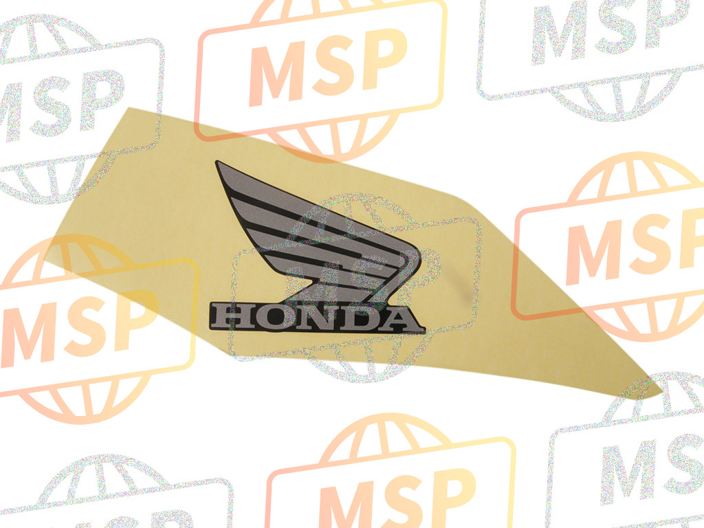 86201KPNE00ZC, Marca,  Aleta Der. (95mm), Honda, 1