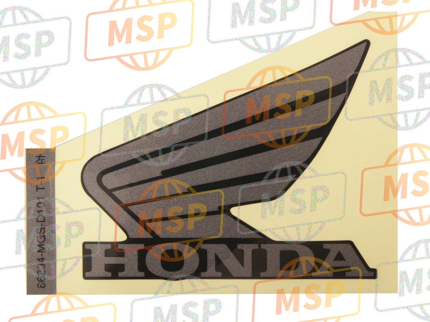 86204MGSD10ZD, Marca,  Aleta Izq. *TYPE1*, Honda, 1