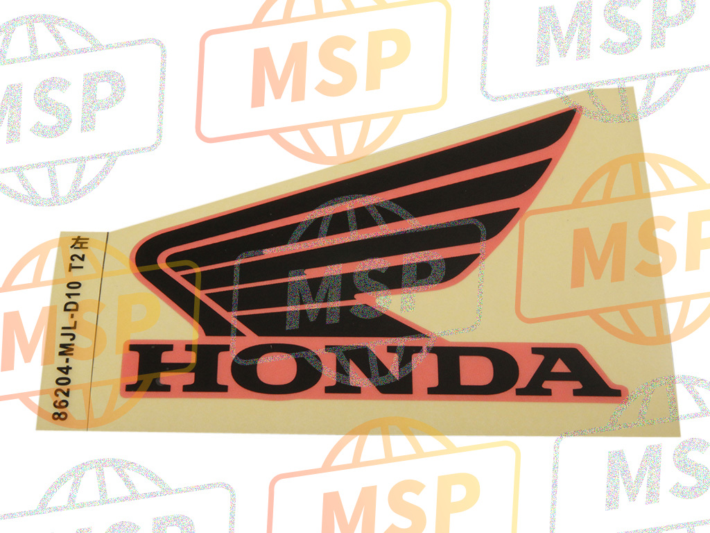 86204MJLD10ZB, Marchio Forcellone S. (10, Honda, 1