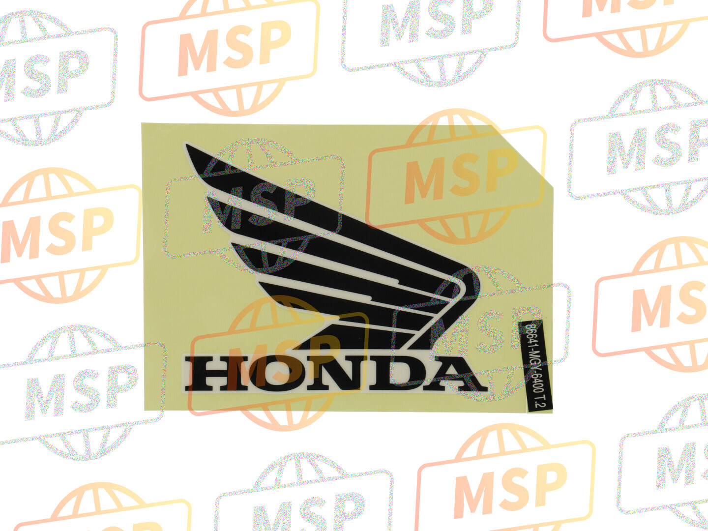 86641MGY640ZB, Markering, Rechter Vleuge, Honda, 1