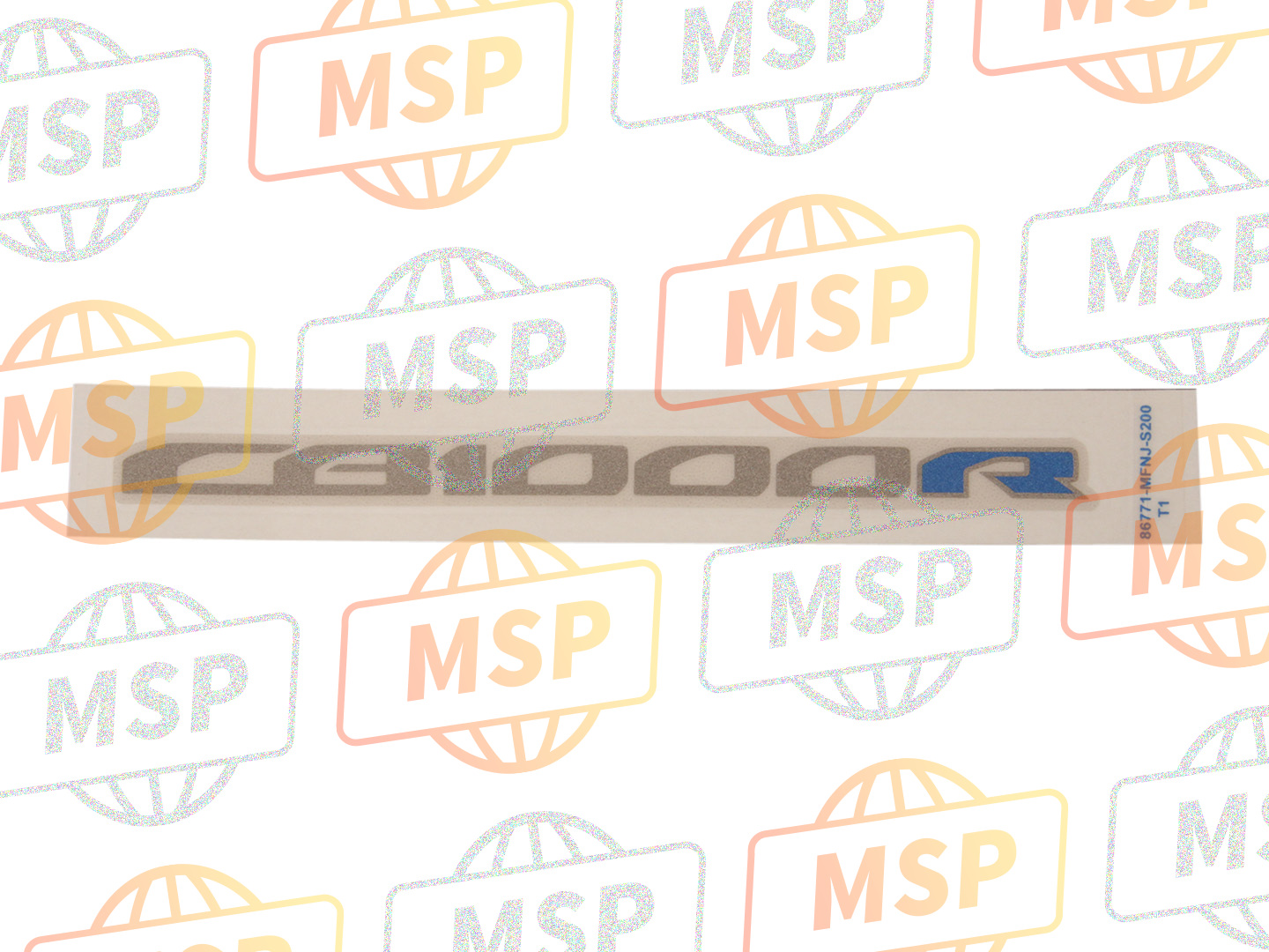 86771MFNS20ZA, Marchio Cappottatura Post, Honda, 1