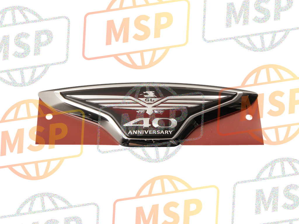 86819MJKA80ZA, Emblem, Trunk Lid (40TH Anniversary) *TYPE1* (TYPE1 ), Honda, 1